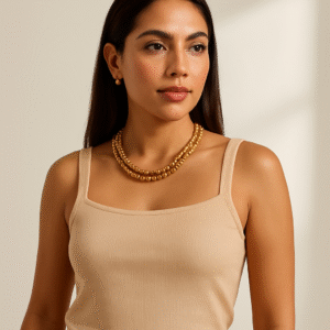 Blusa básica estilo cuadrado