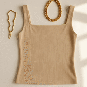 Blusa básica estilo cuadrado