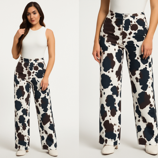 Pantalón Cow Print Drill