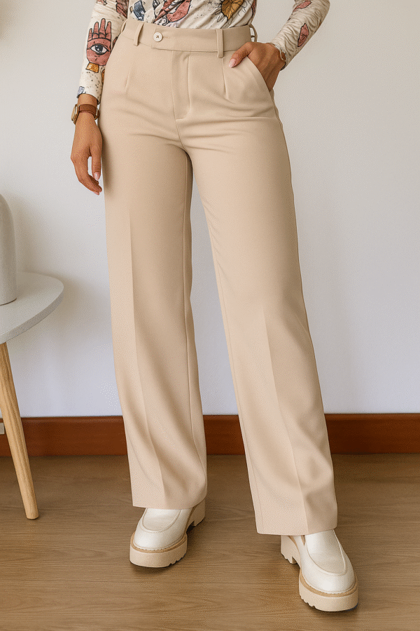 Pantalón Indonesia en Lino